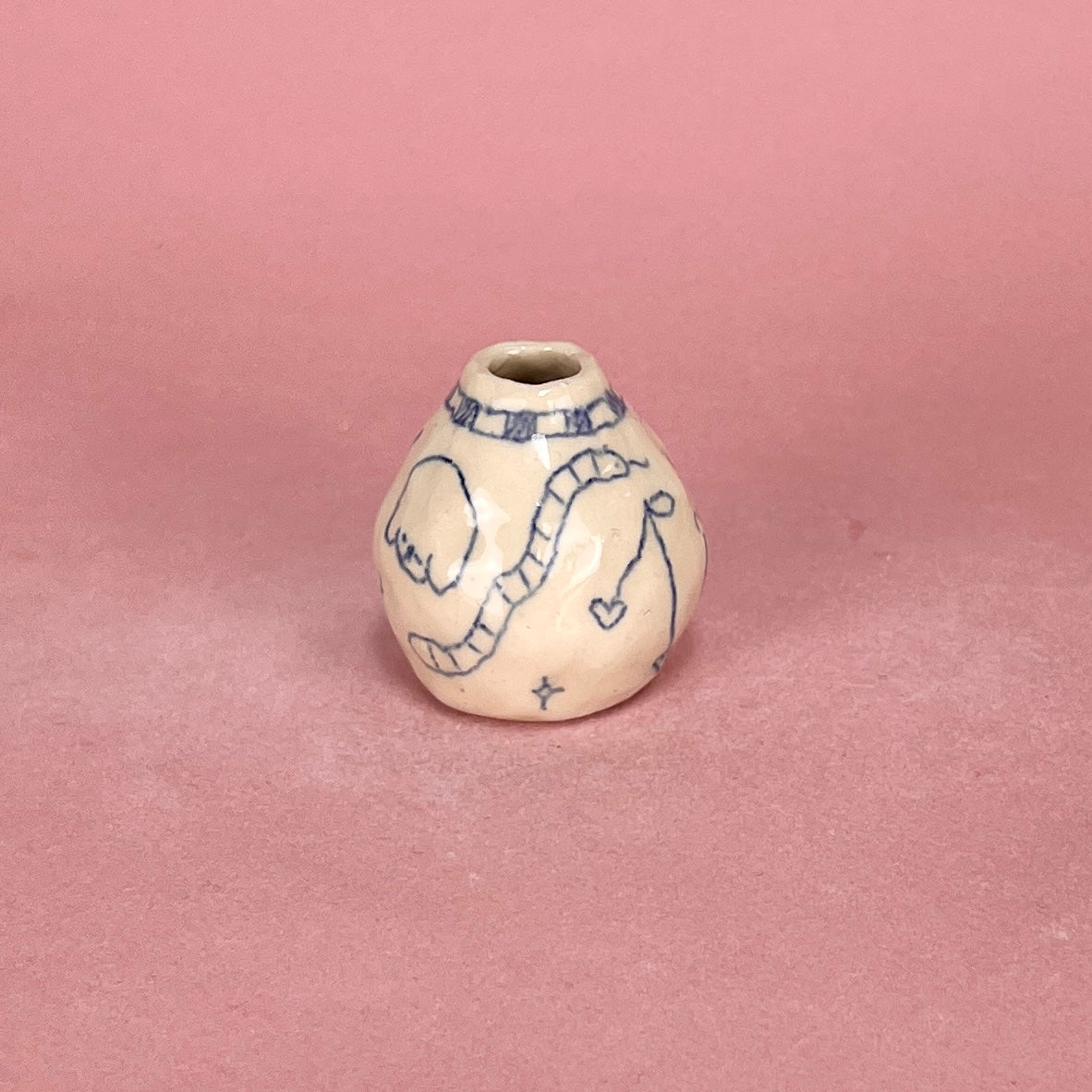 Mini Scribble Vase