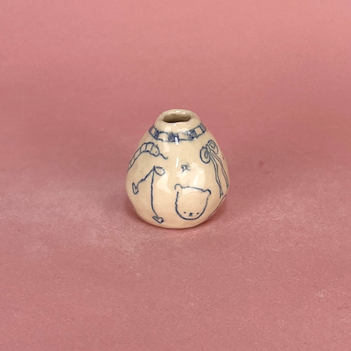 Mini Scribble Vase