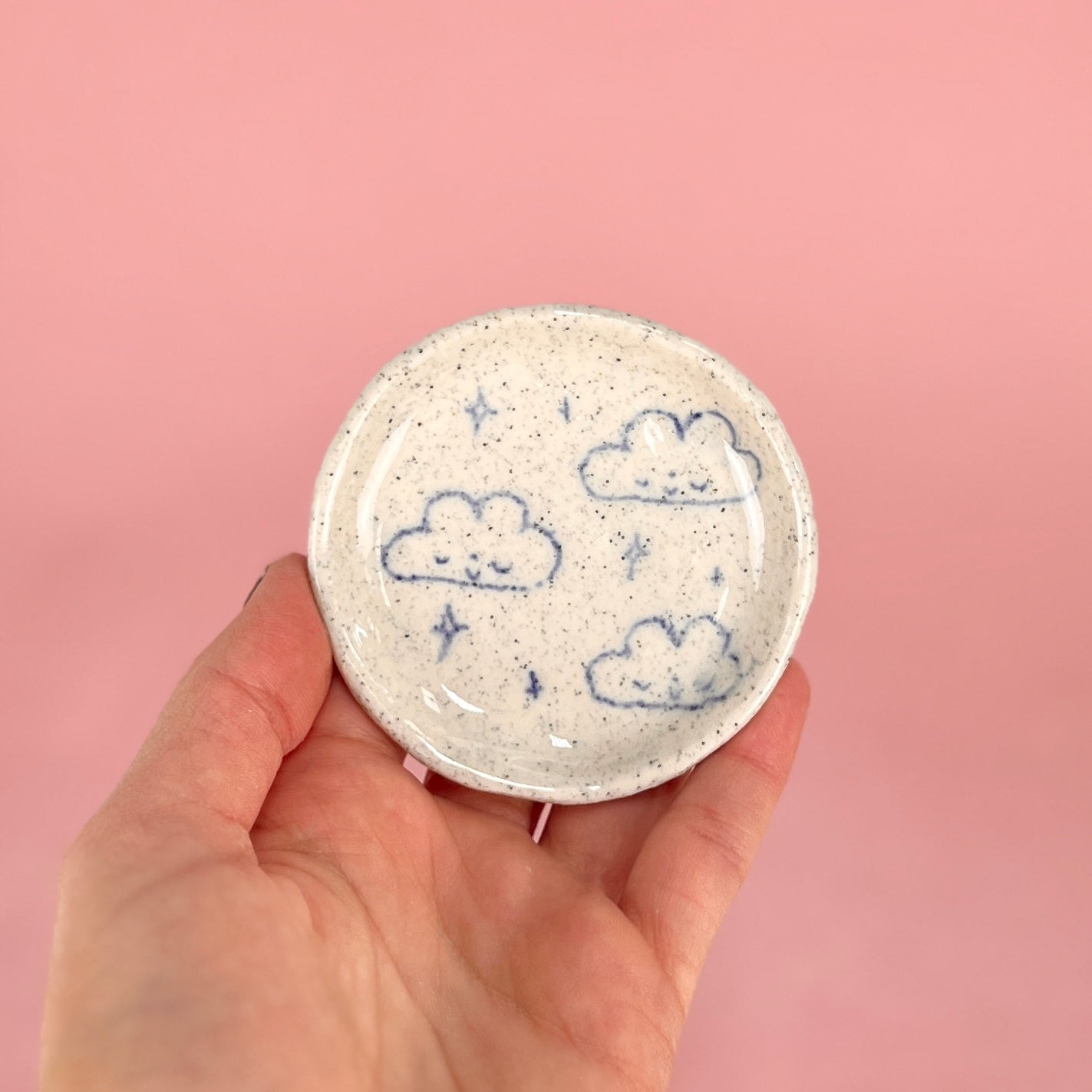 Cloud Scribble Trinket Dish