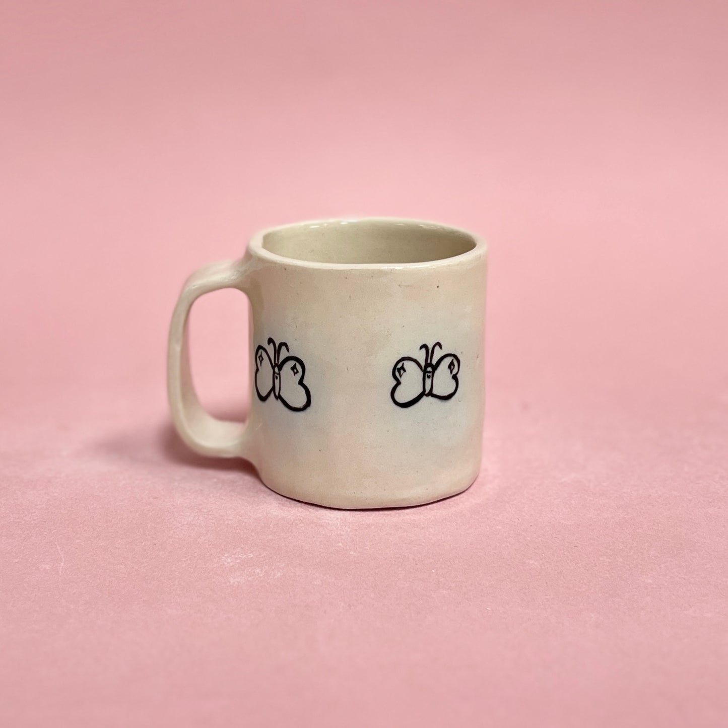 Blue Butterfly Airbrush Mug (SAMPLE