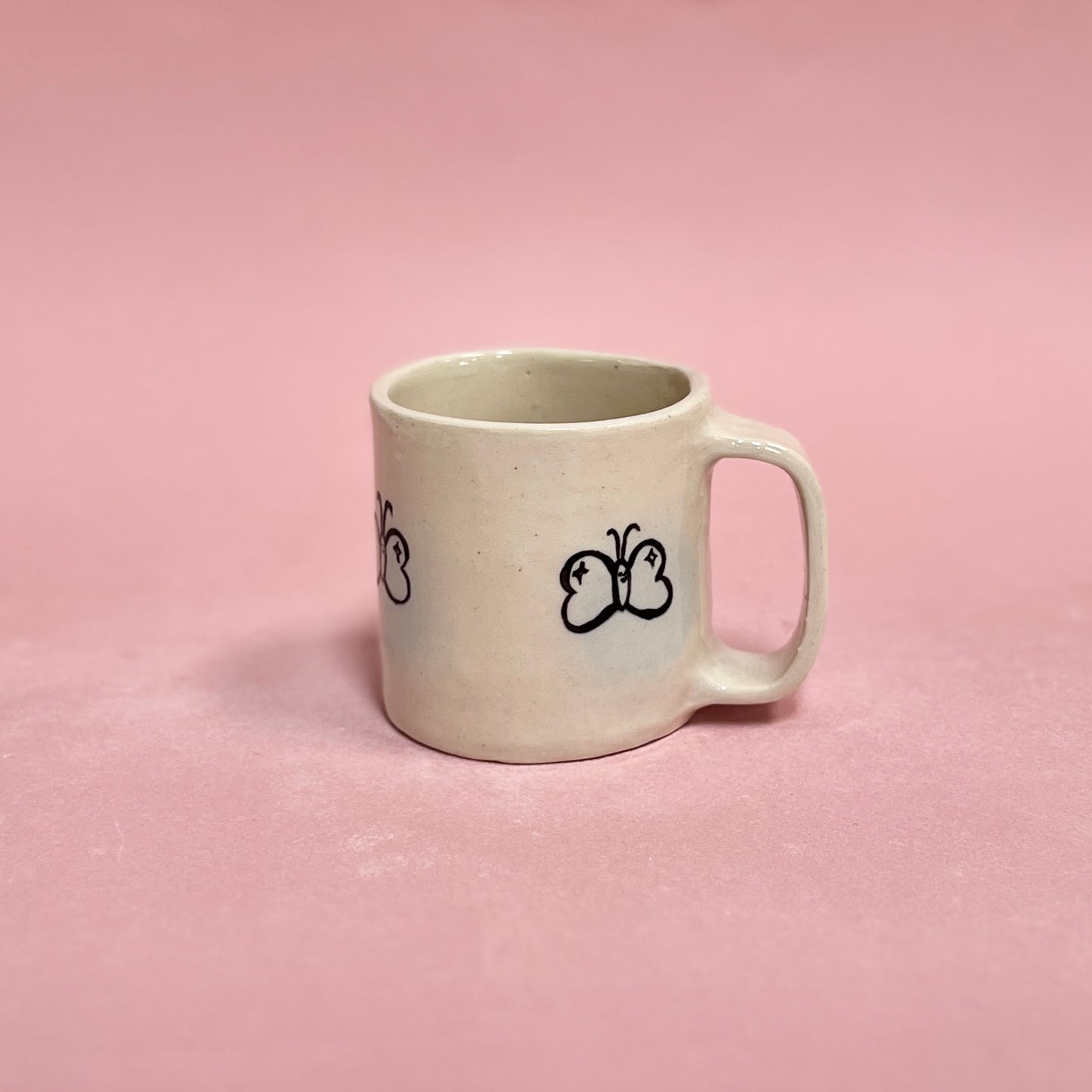 Blue Butterfly Airbrush Mug (SAMPLE