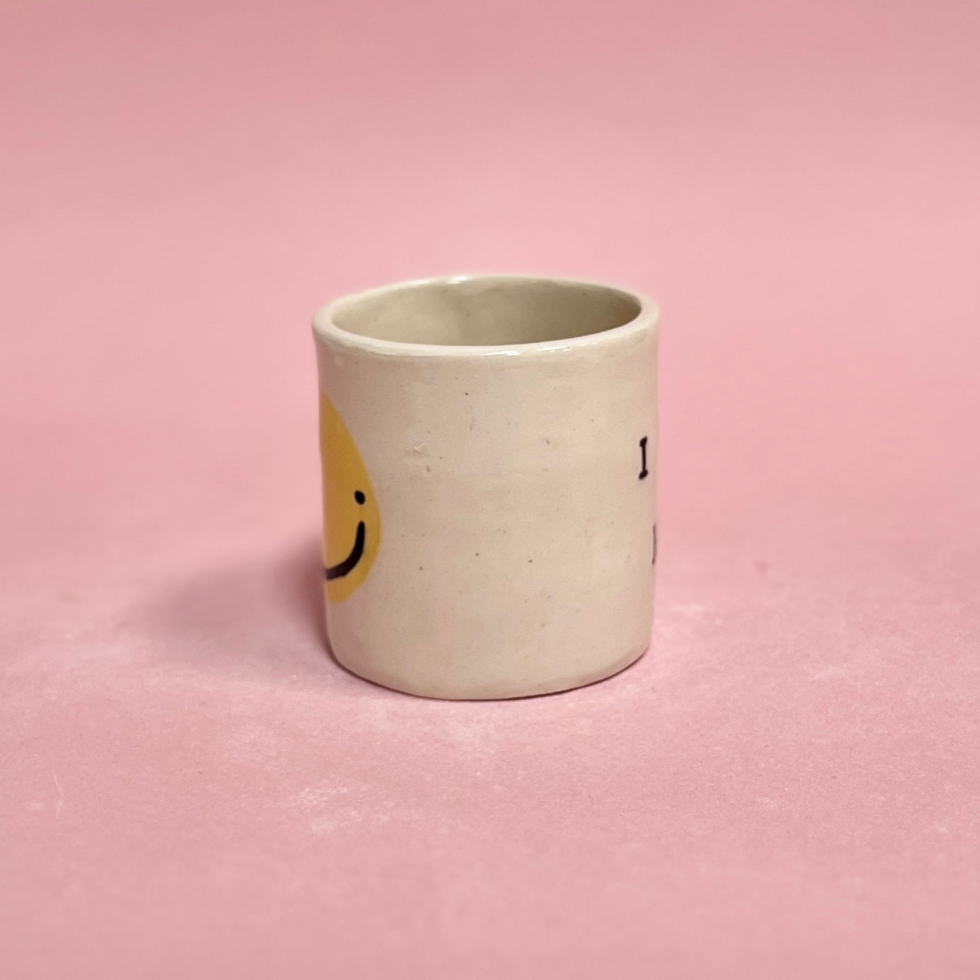 "I Choose Happy" Short Mug