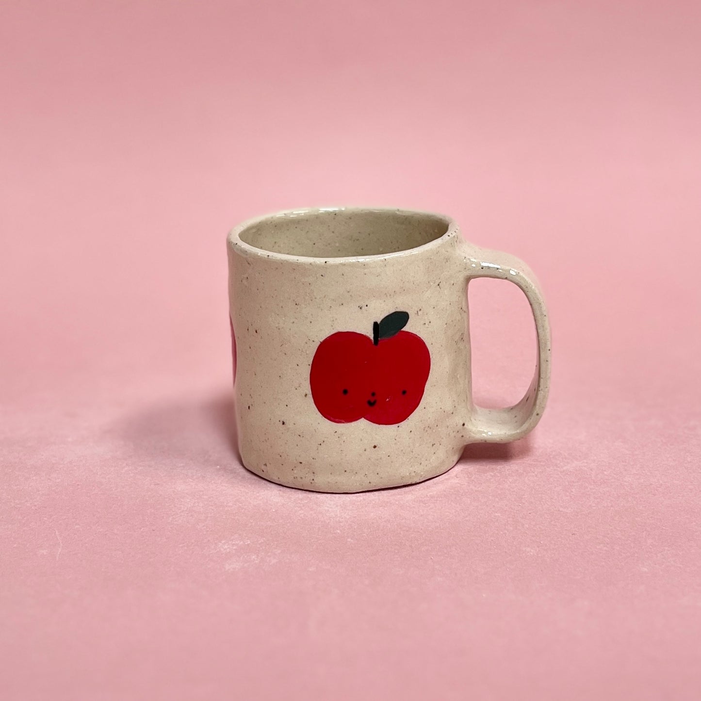 Speckle Apple Short Mug