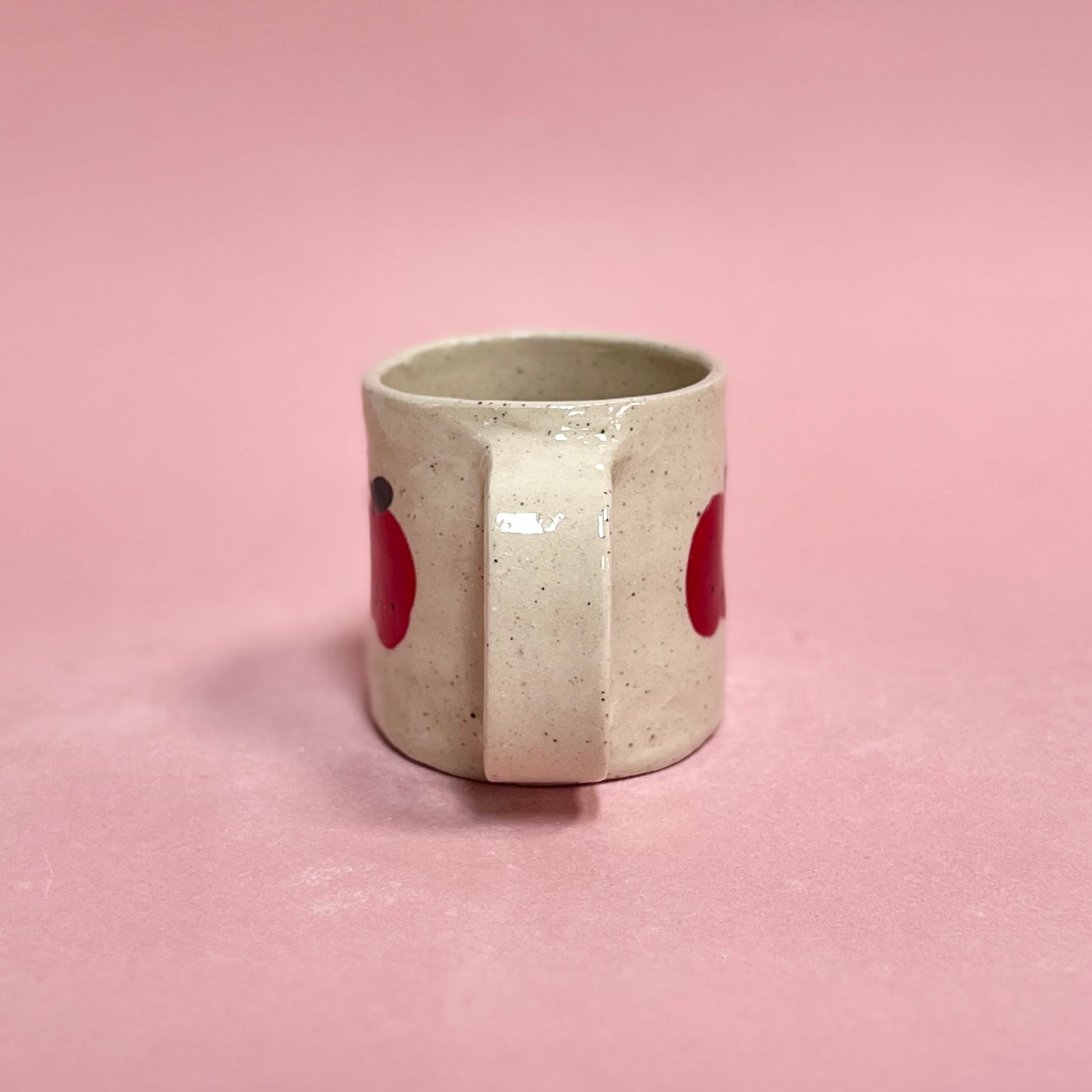 Speckle Apple Short Mug