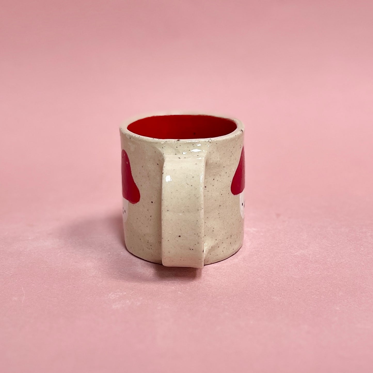 Speckle Mushroom Short Mug