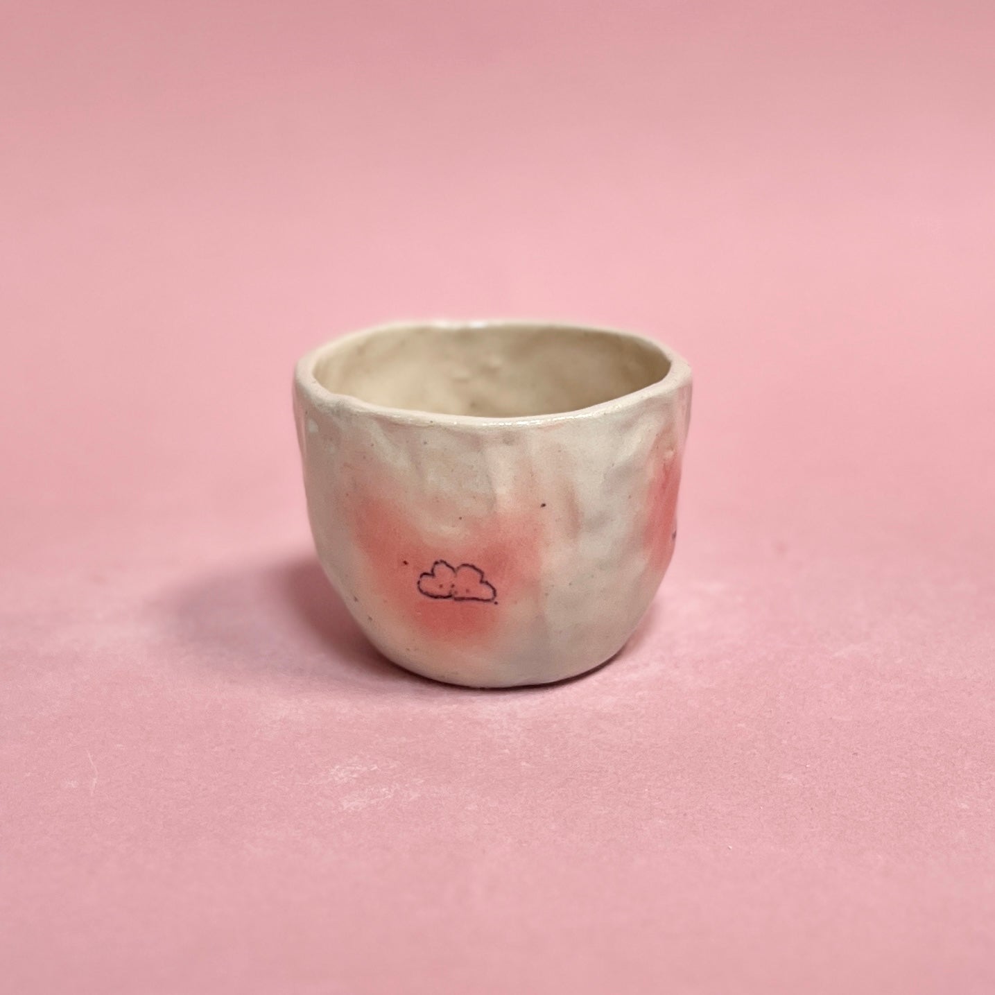 Cloud Hearts Airbrush Mug