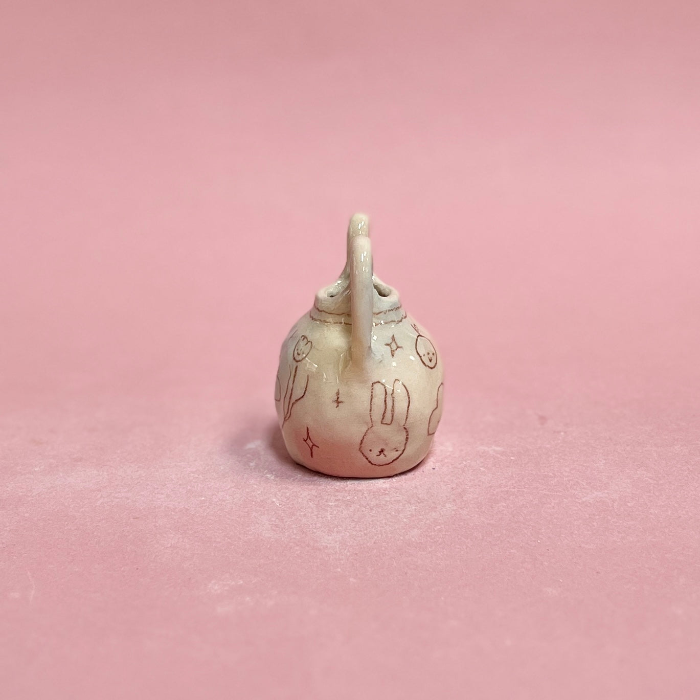 Bubblegum Scribble Bud Vase