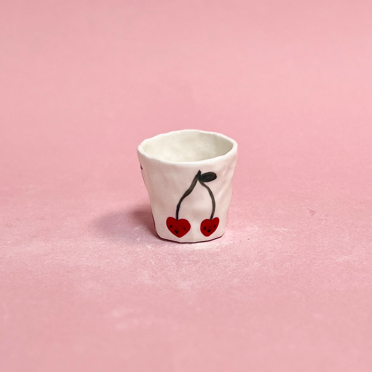 Cherry Porcelain Espresso Cup