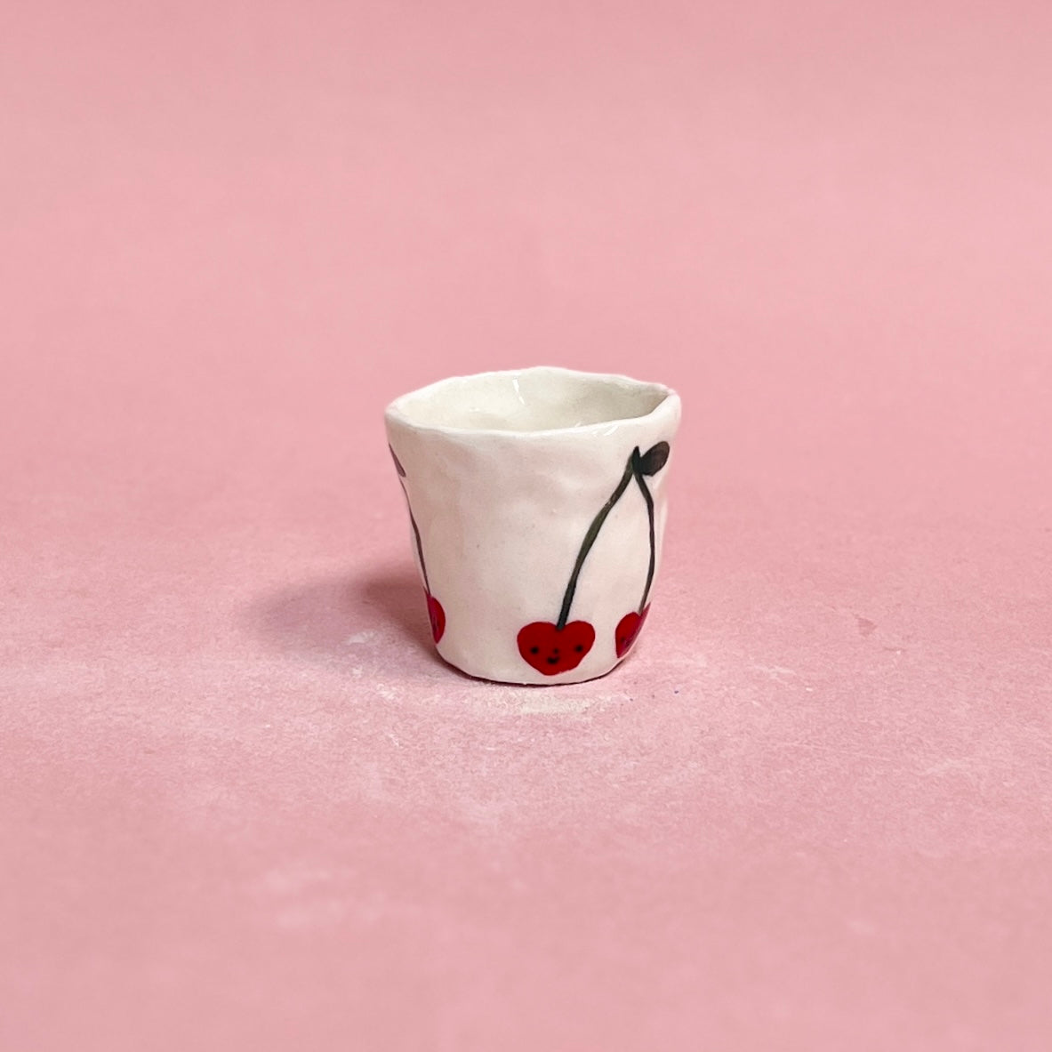 Cherry Porcelain Espresso Cup