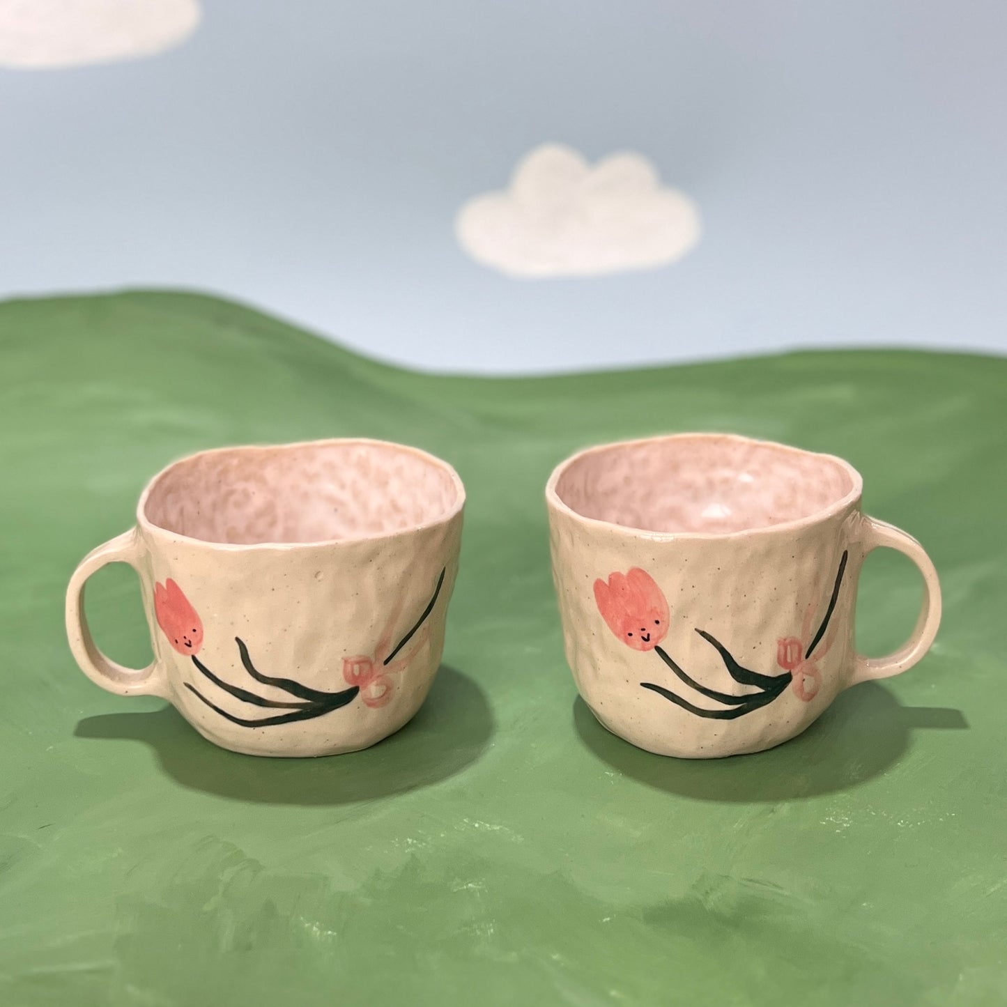 Tulip with Ribbons Mug