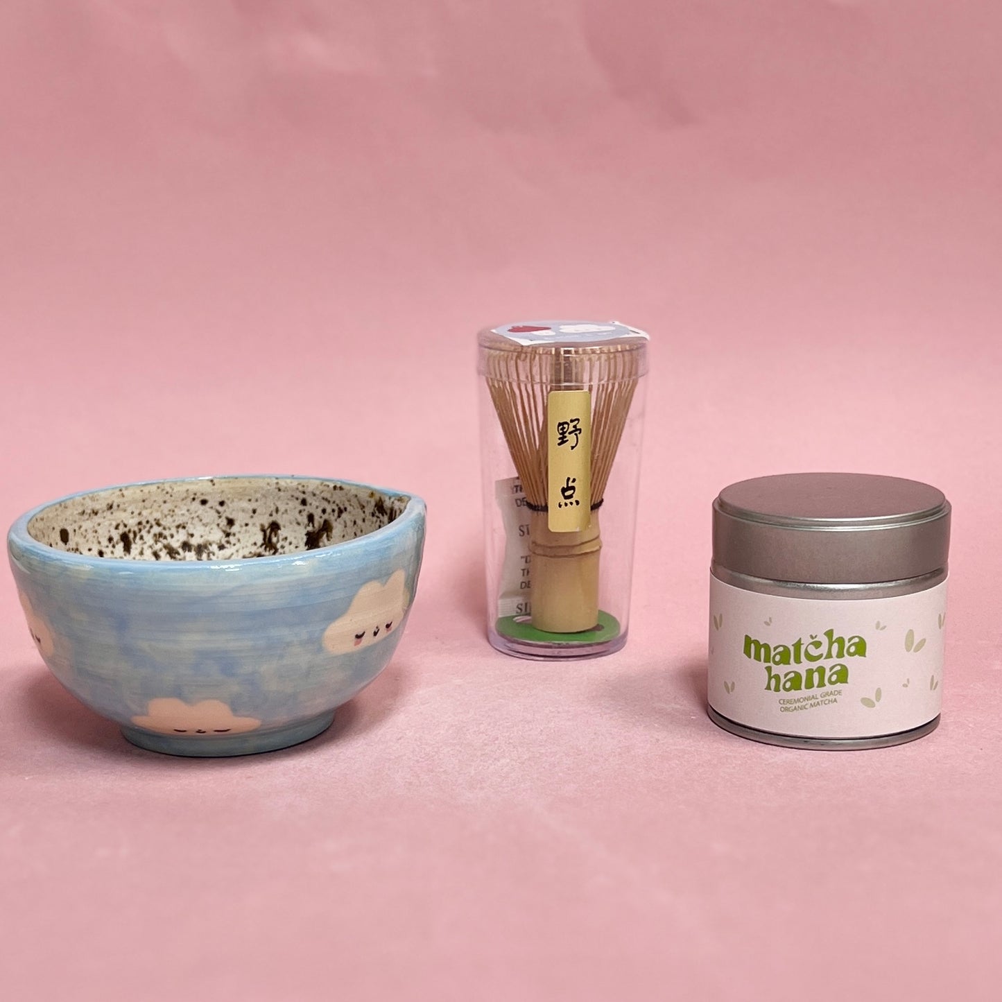 Cloud Speckle Matcha Bowl