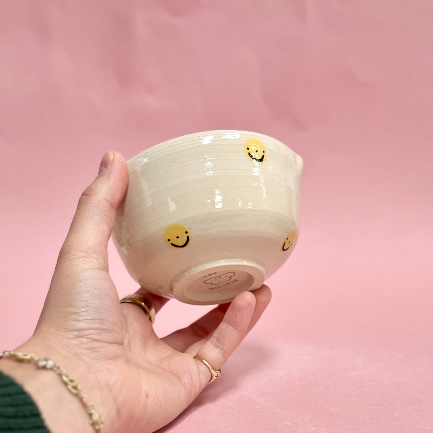 Smiley Matcha Bowl