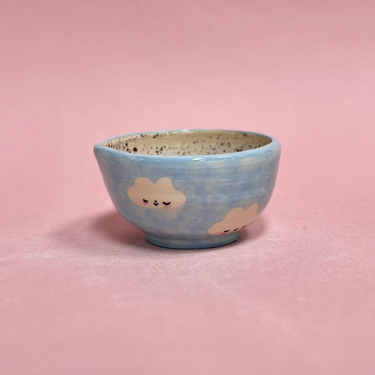 Cloud Speckle Matcha Bowl