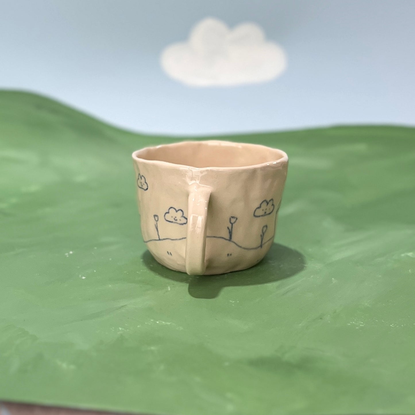Home Sweet Home Scribble Mug (seconds)