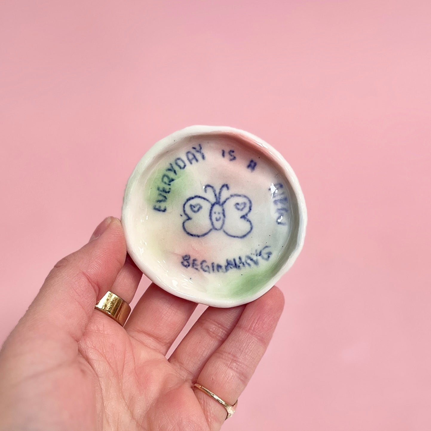 "New Beginnings" Trinket Dish