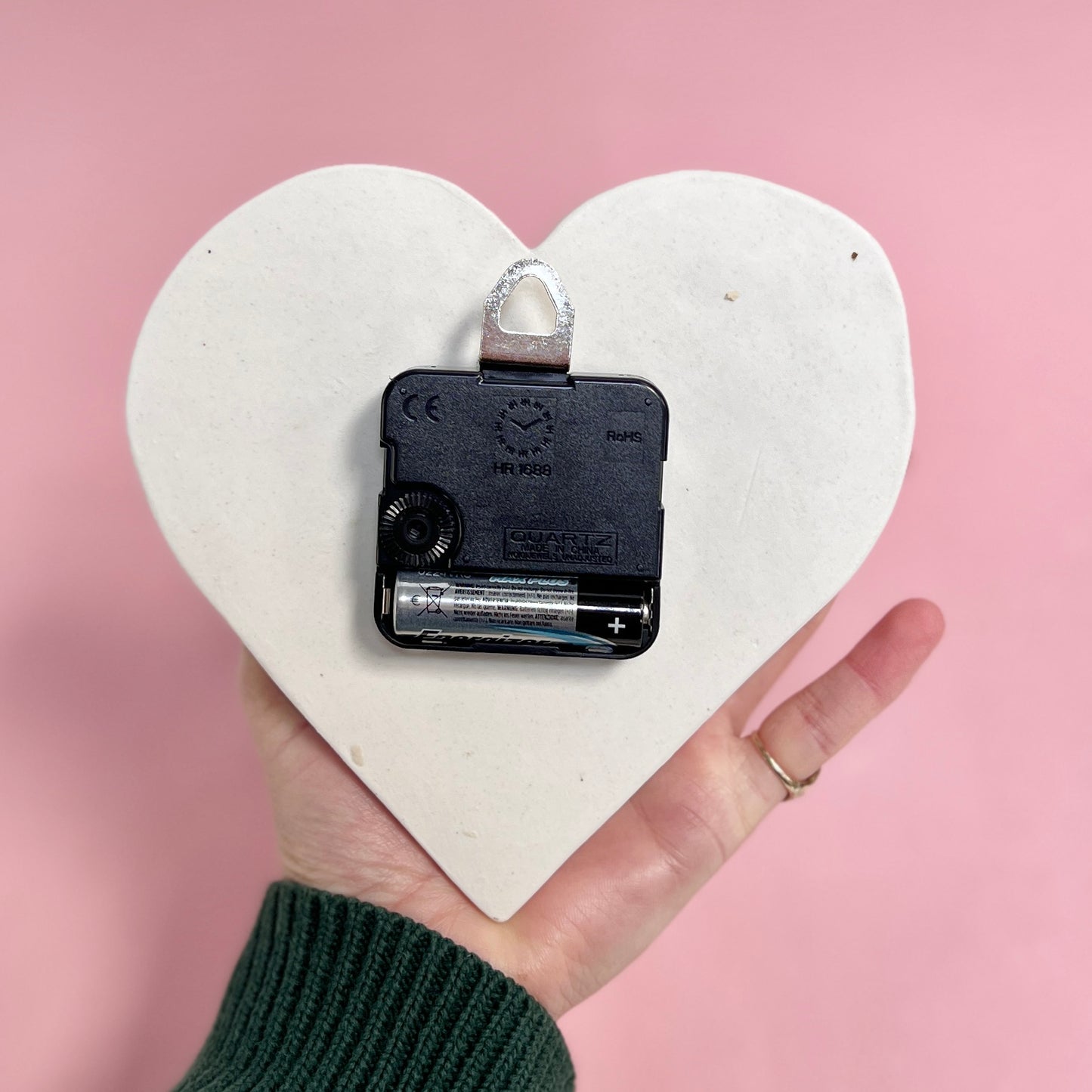 Tulip Heart Clock