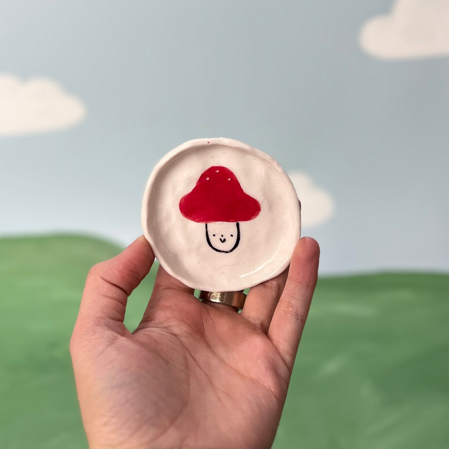 Mushroom Trinket Dish