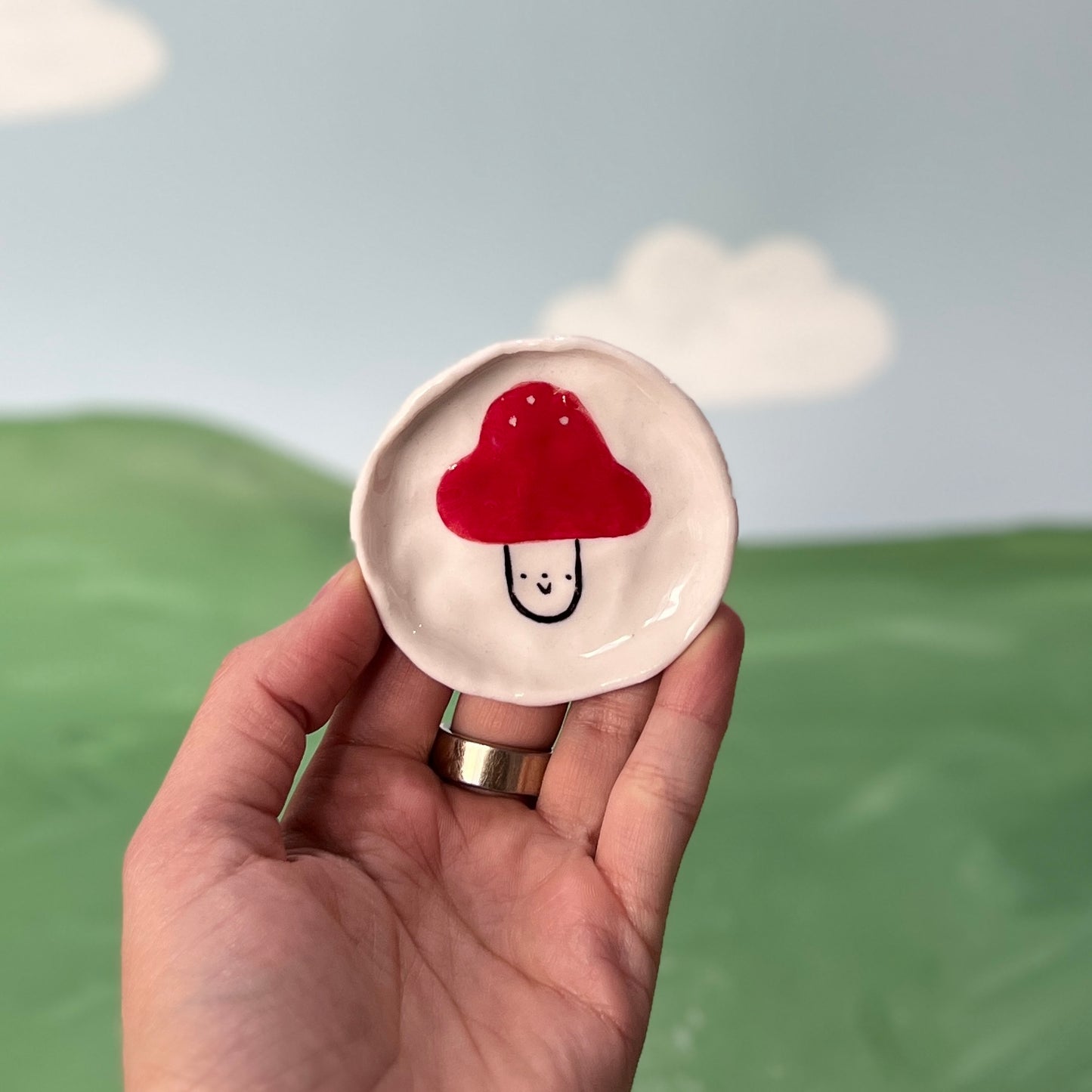 Mushroom Trinket Dish