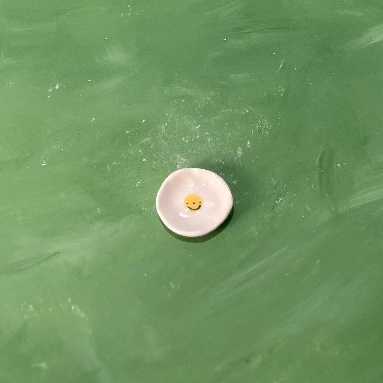 Teeny Tiny Smiley Trinket Dish