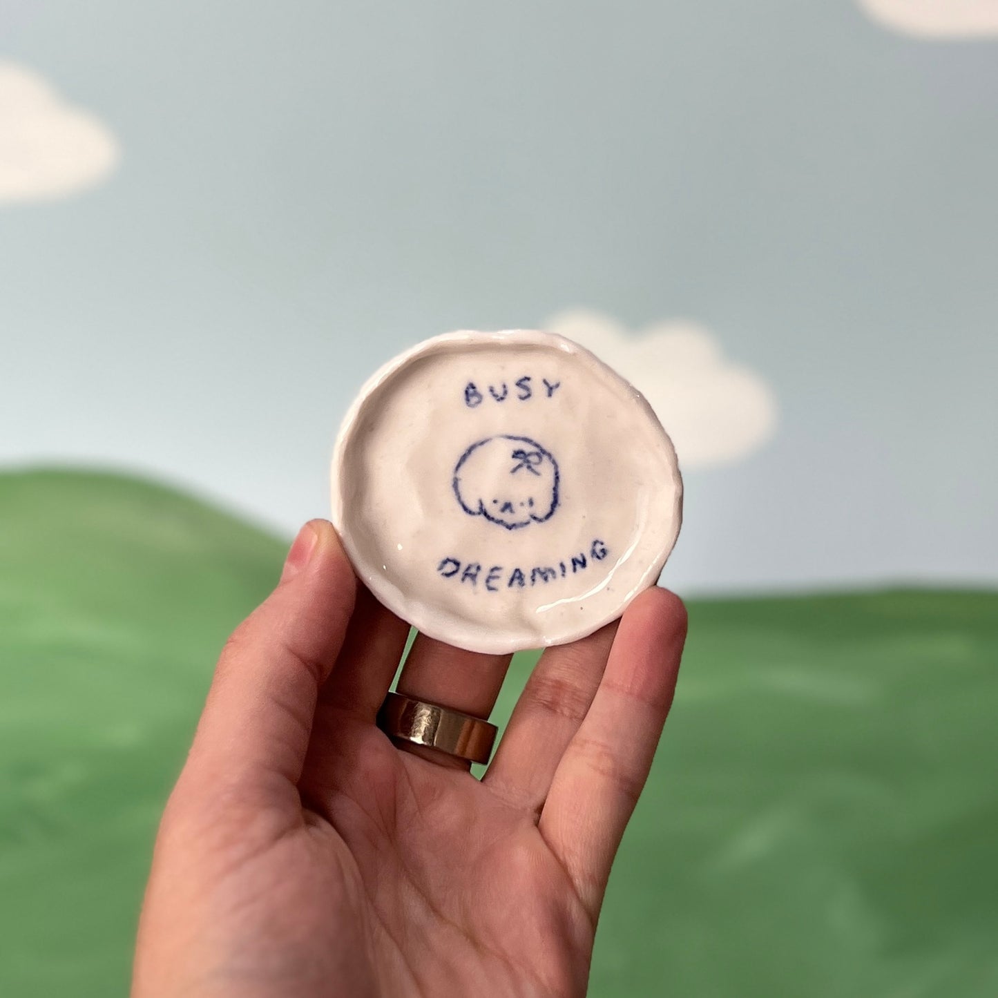 "Busy Dreaming" Trinket Dishes