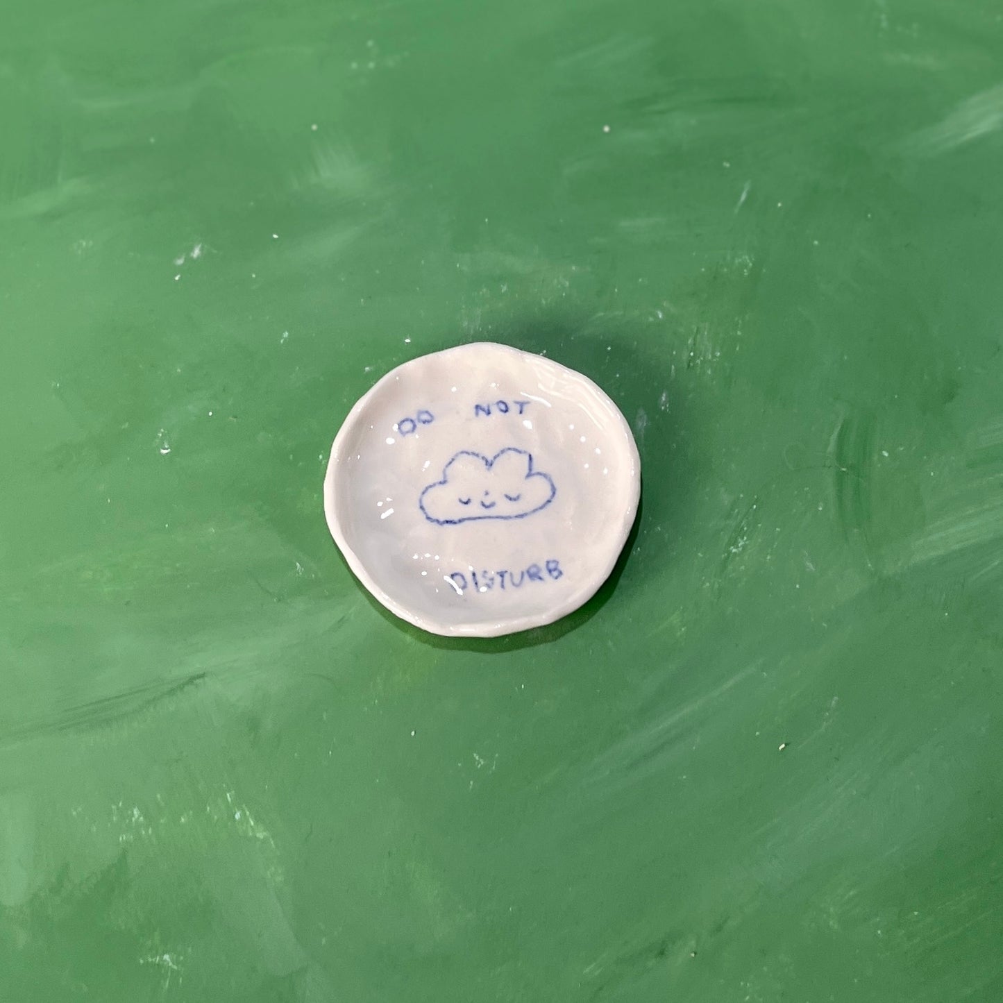 "Do Not Disturb" Trinket Dish