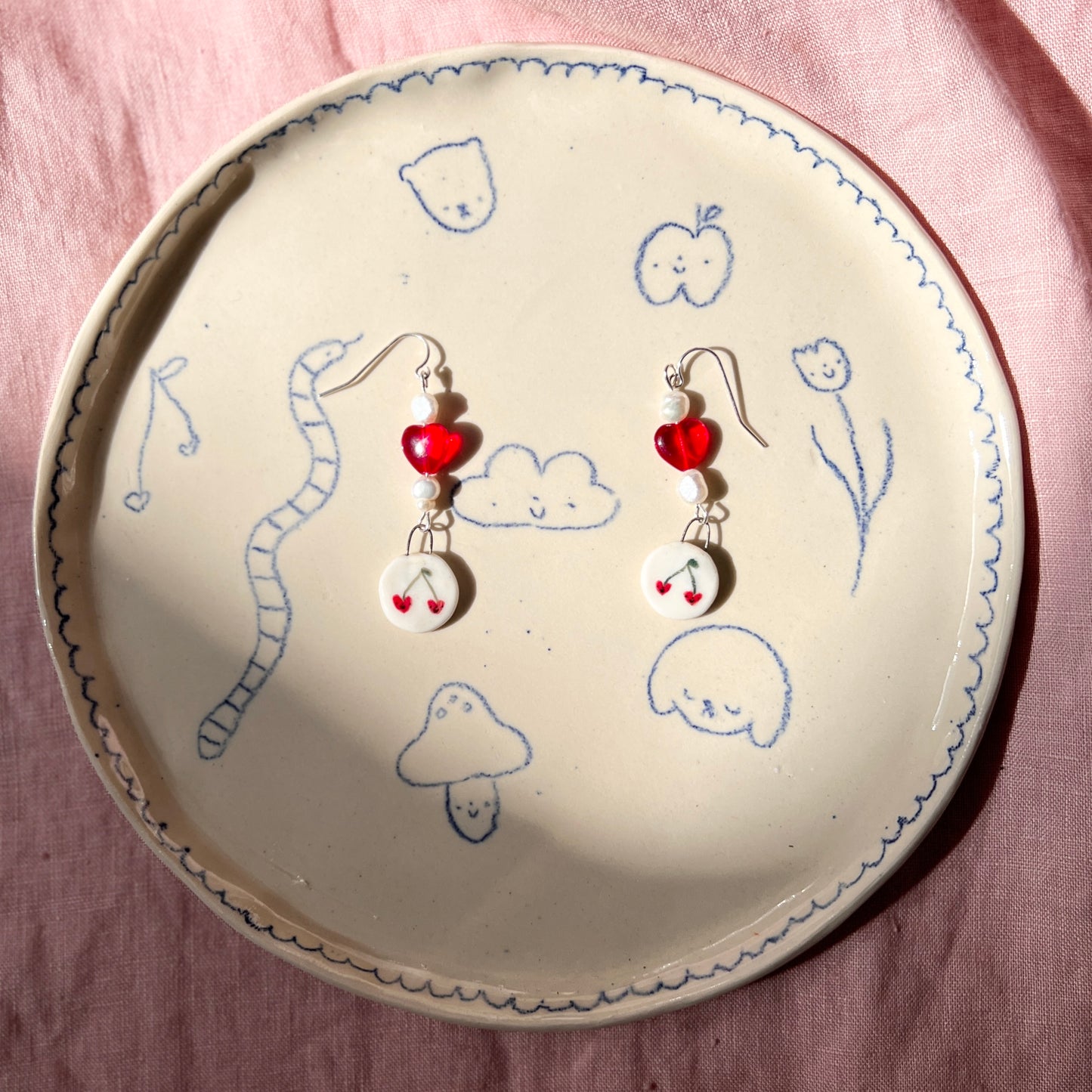 Cherry Baby Earrings