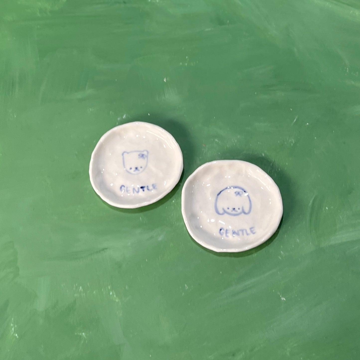 "GENTLE" Trinket Dishes
