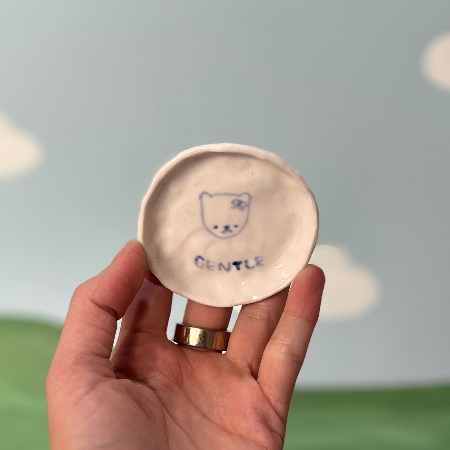 "GENTLE" Trinket Dishes