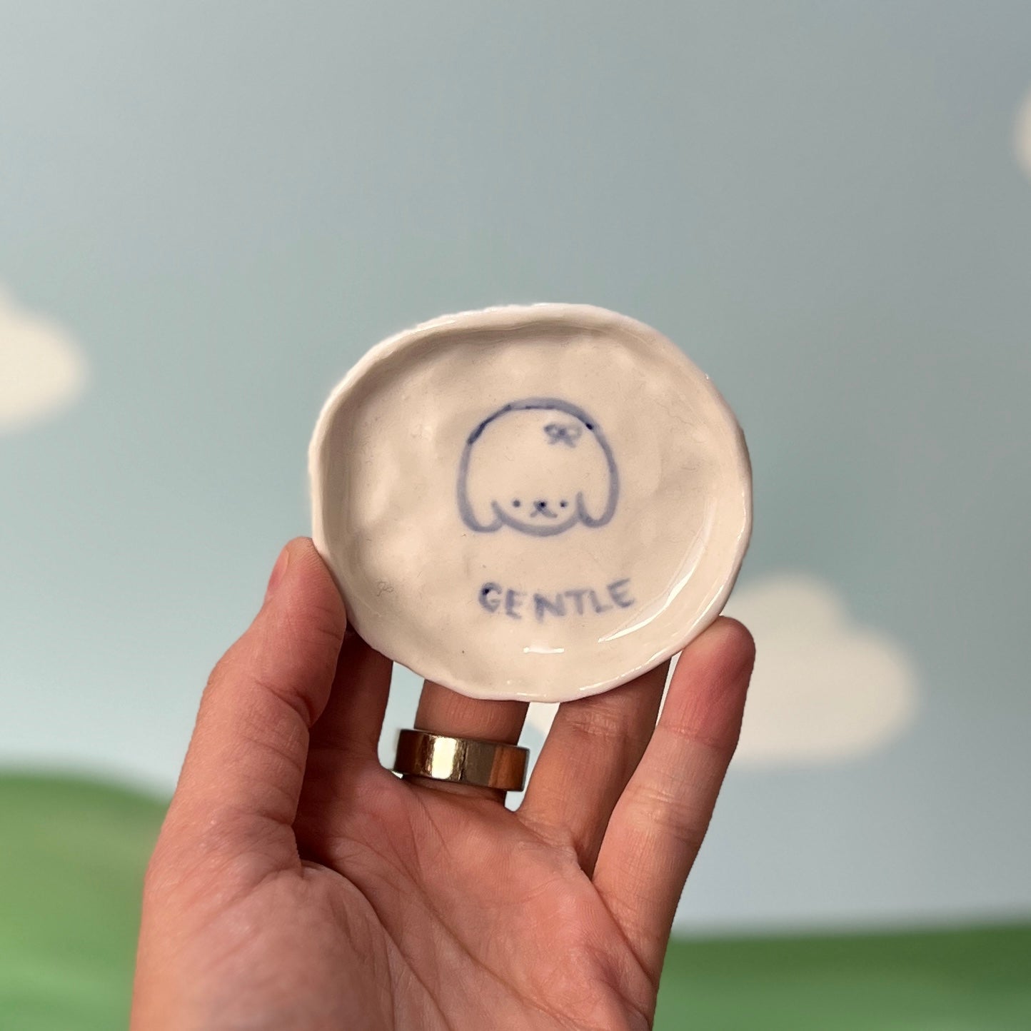 "GENTLE" Trinket Dishes