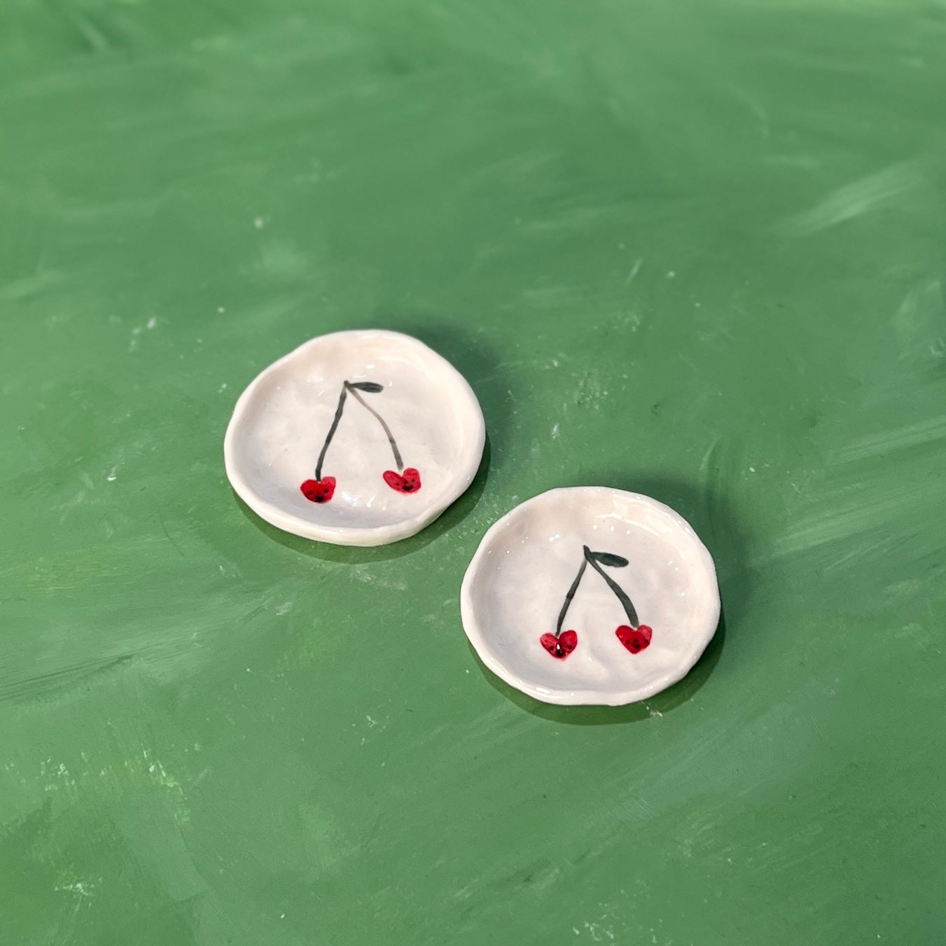 Cherry Trinket Dishes