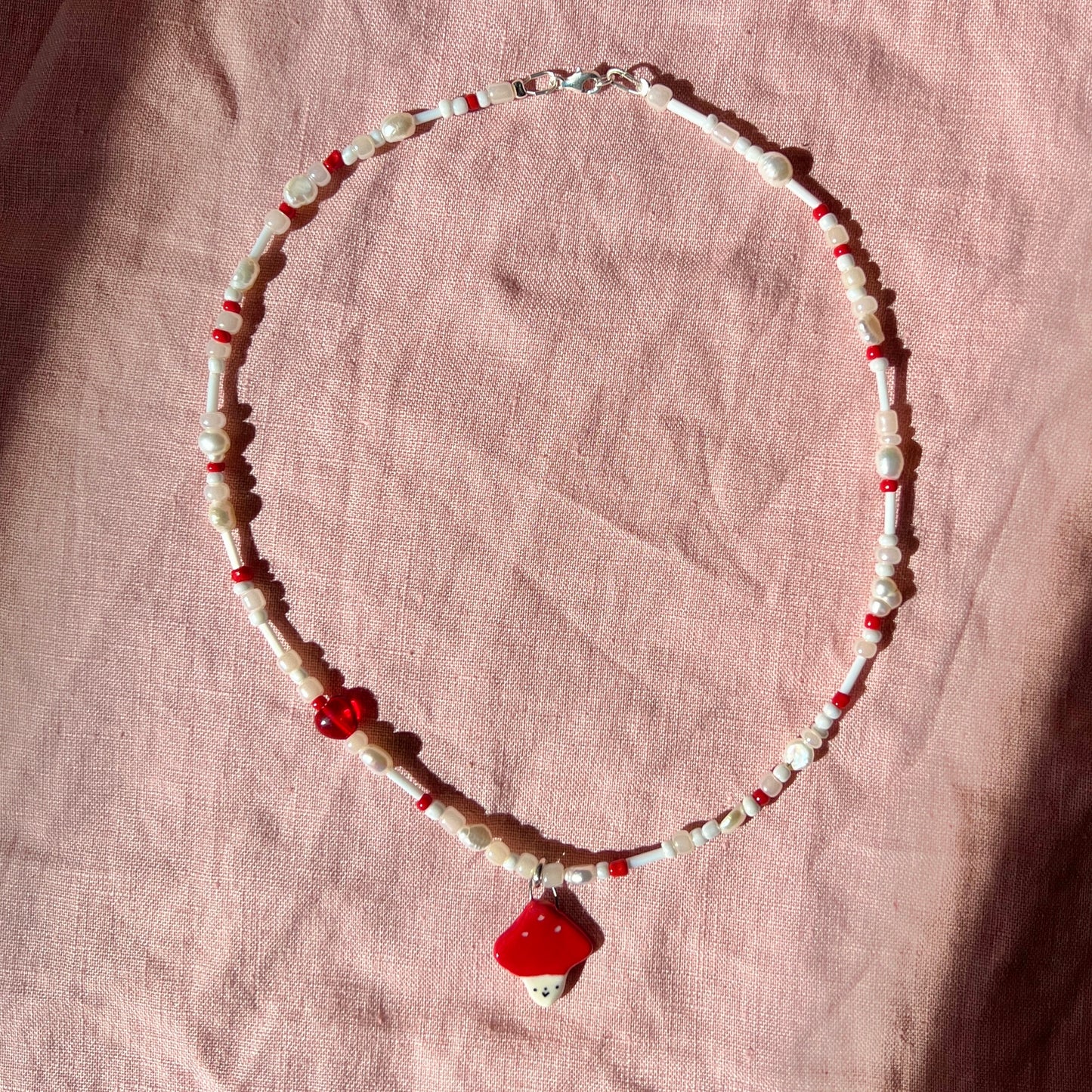 Mushroom Necklace 2