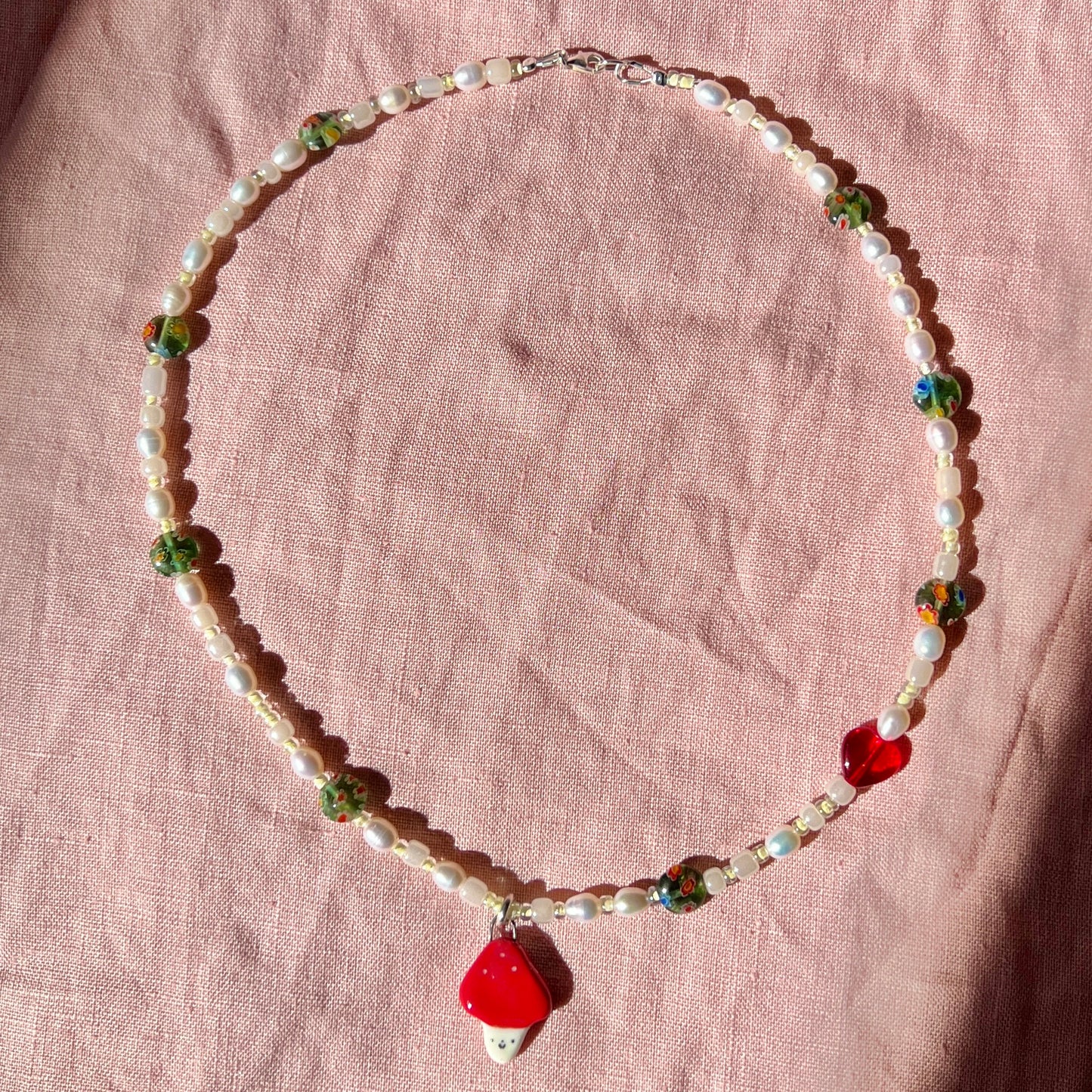 Mushroom Necklace 1