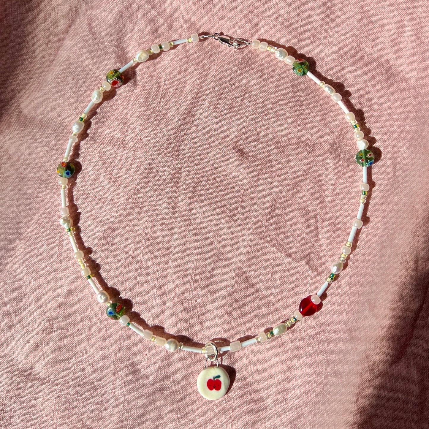 Little Apple Necklace