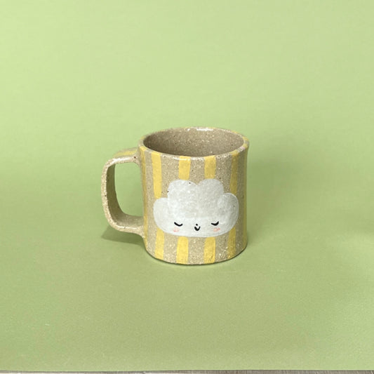 Speckle Yellow Cloud Mug