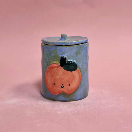 Blue Apple Jar