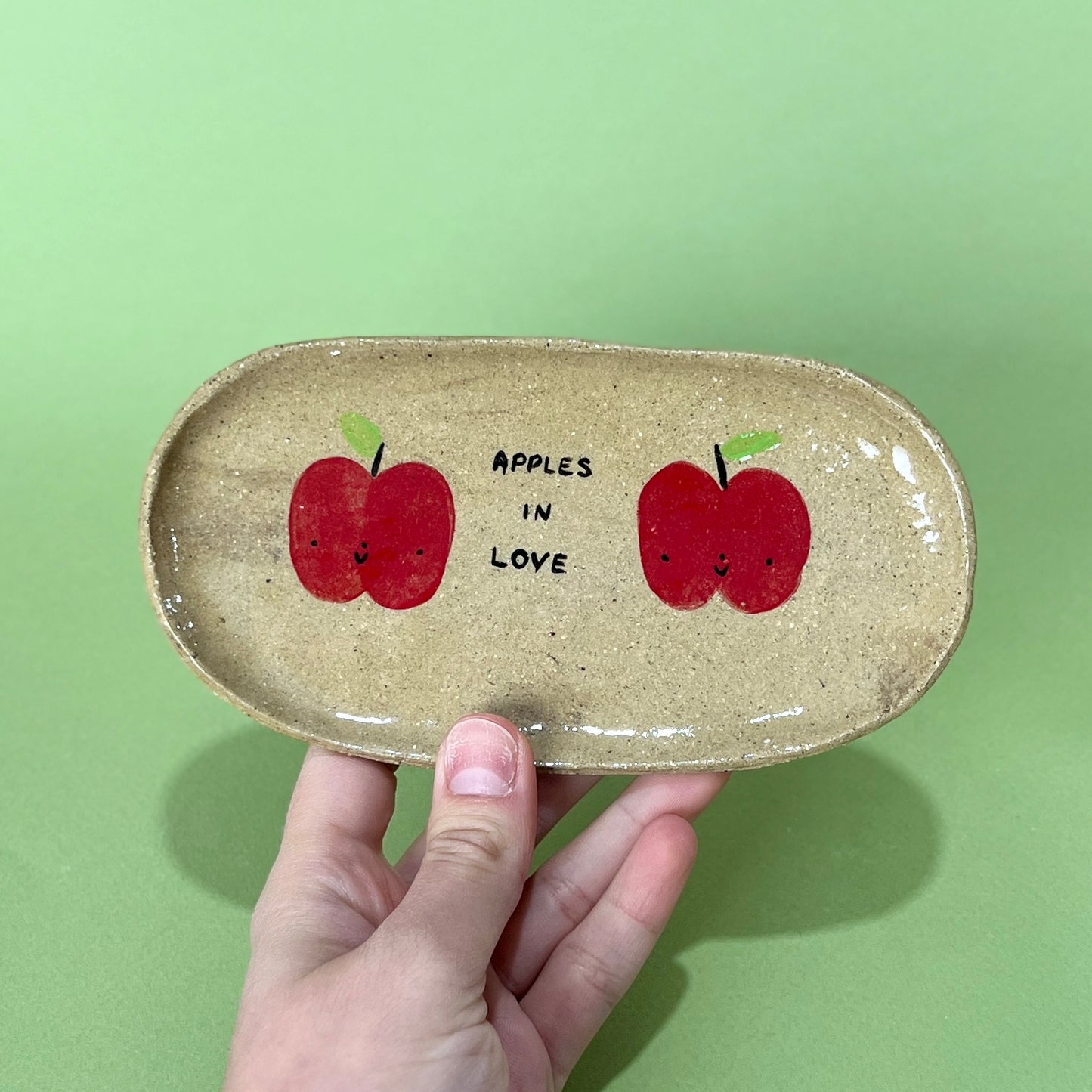 "Apples in Love" Tray