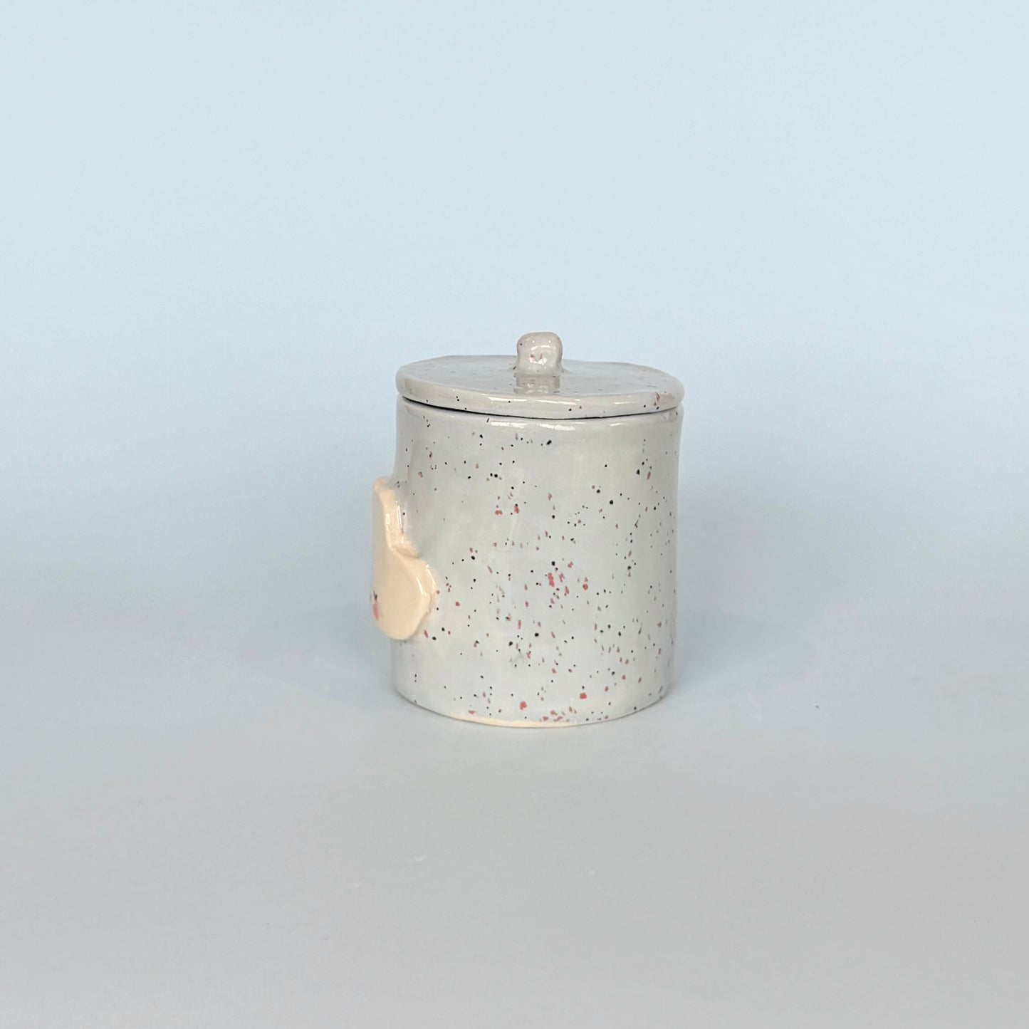 Cloudy Sky Speckle Vase