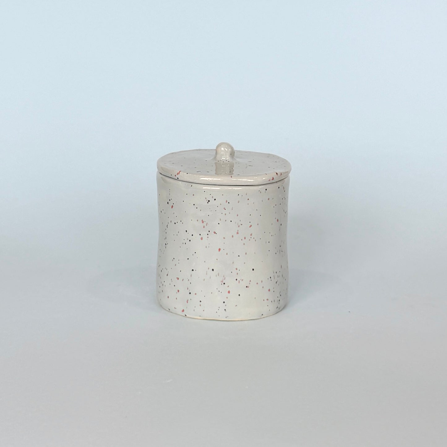 Cloudy Sky Speckle Vase