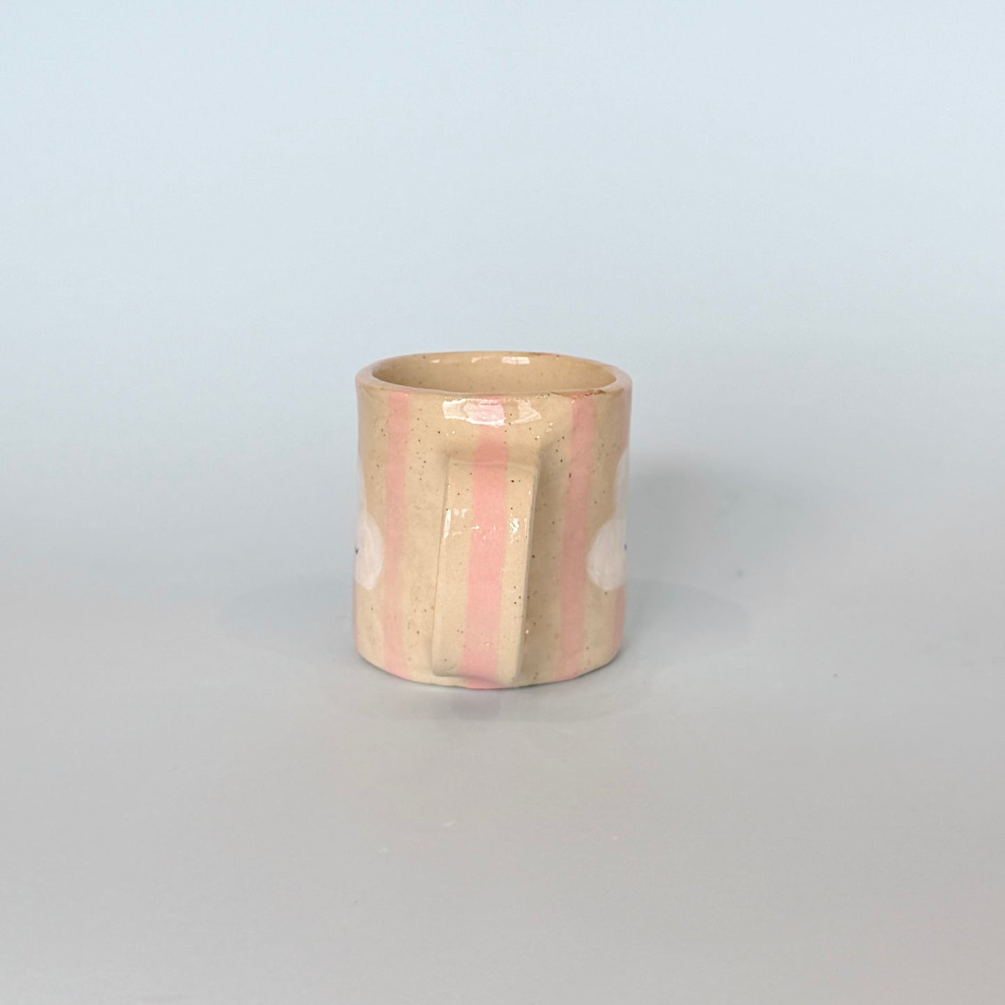 Pink Stripe Cloudy Mug