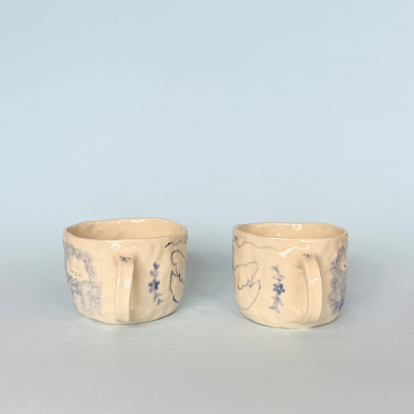 Swans in Love Mugs
