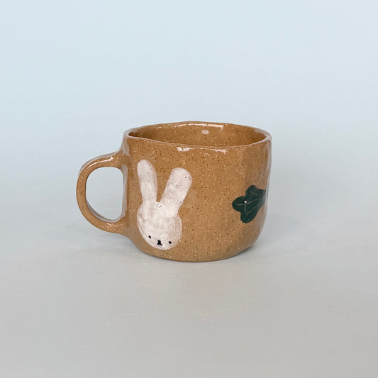 Bunny, Radish, Bear, Tulip Mug
