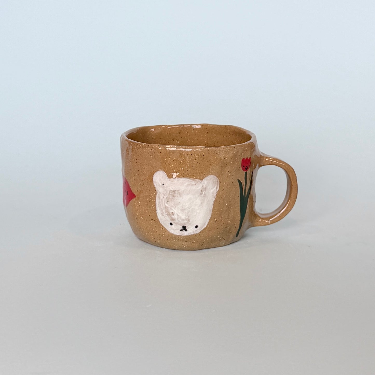 Bunny, Radish, Bear, Tulip Mug