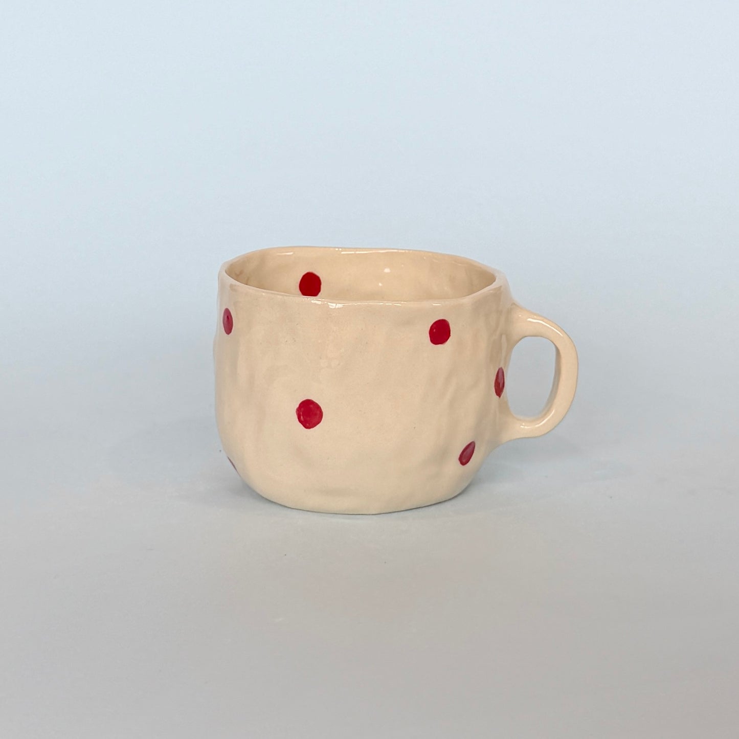 Red Spotty Mug