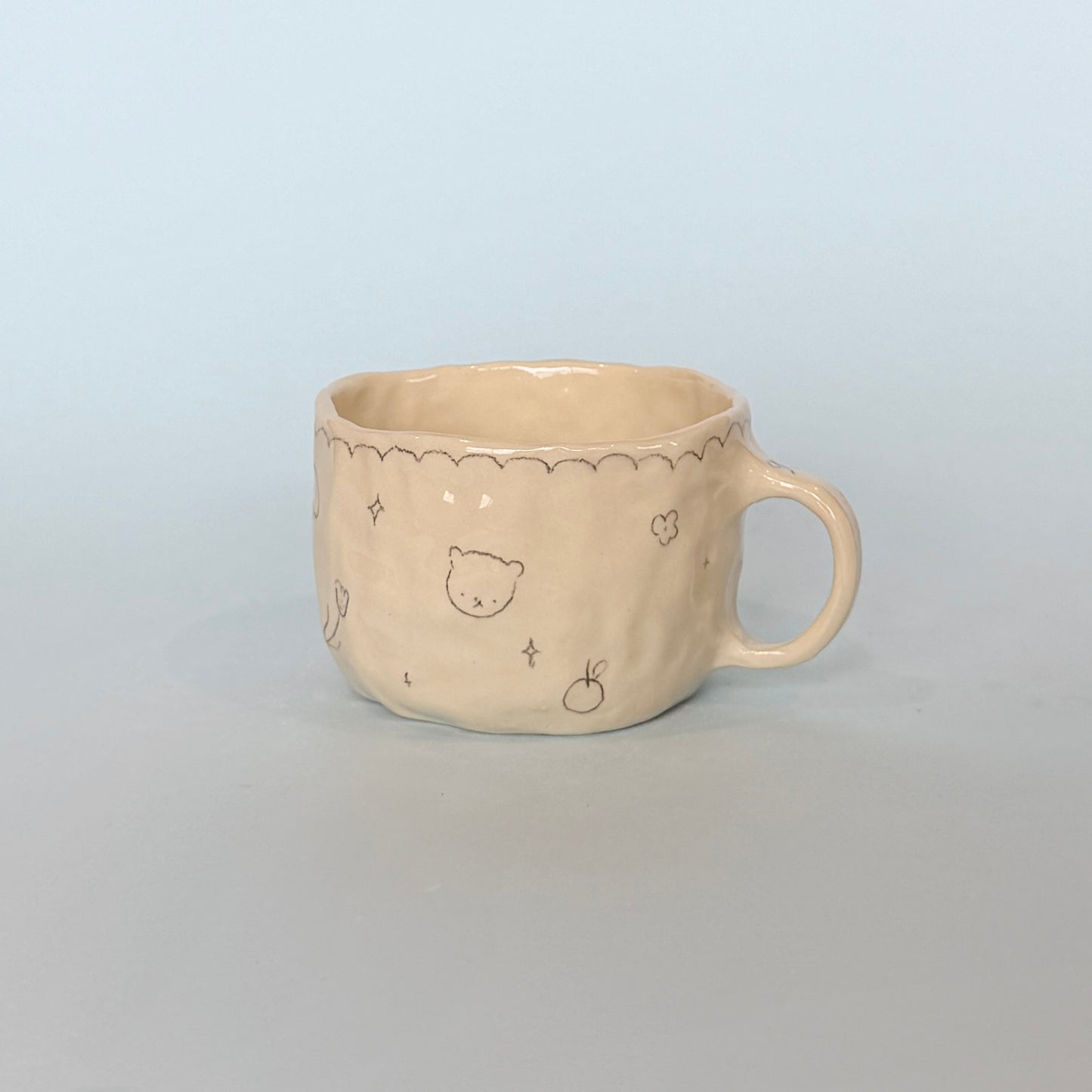 "Yet I am Gentle" Scribble Mug