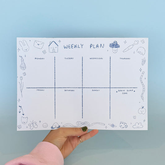 Scribbles A4 Weekly Planner