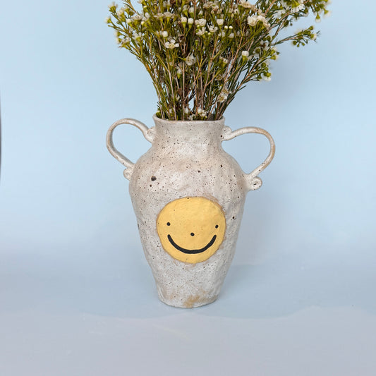 Smiley Romantic Vase