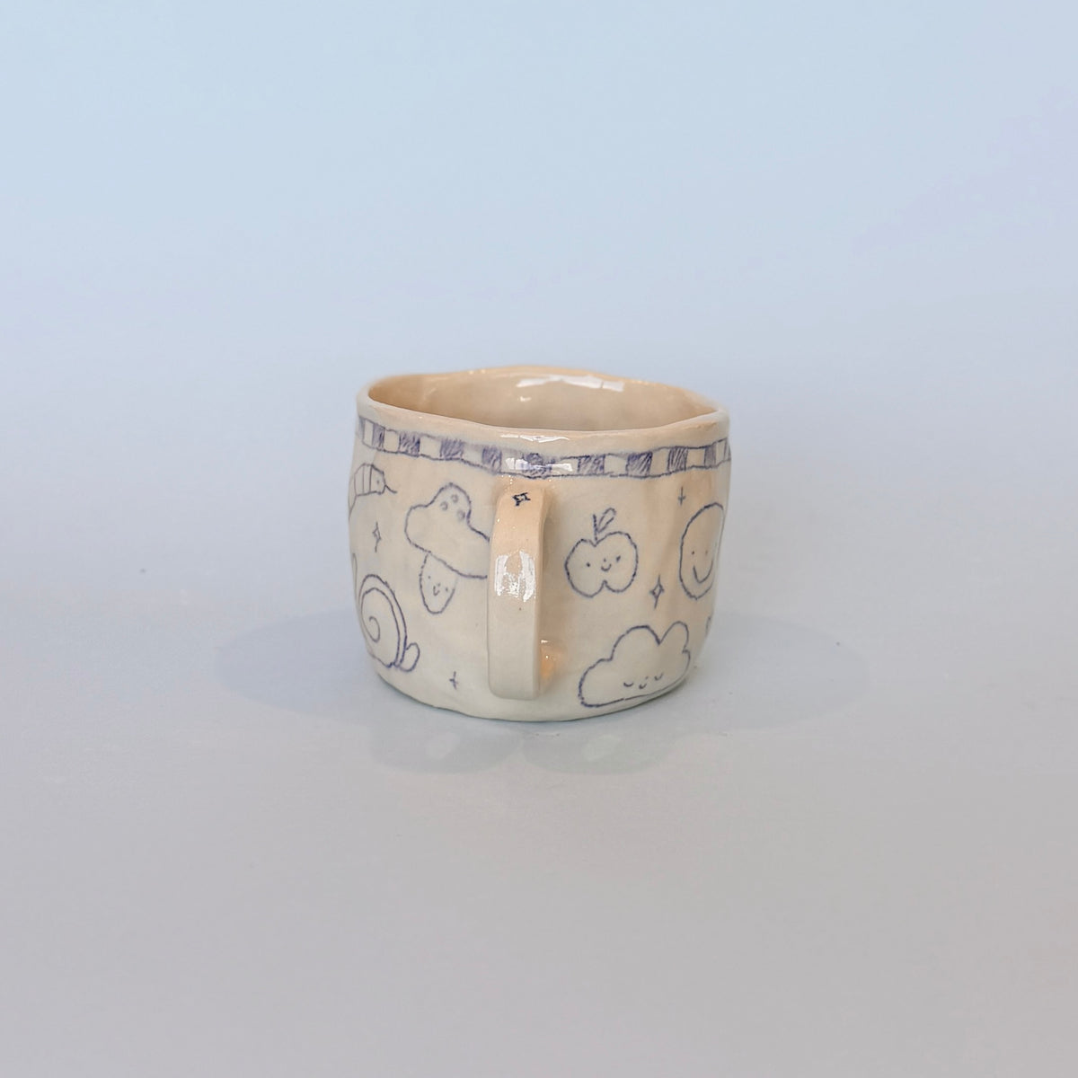 Checkerboard Scribble Mug 1
