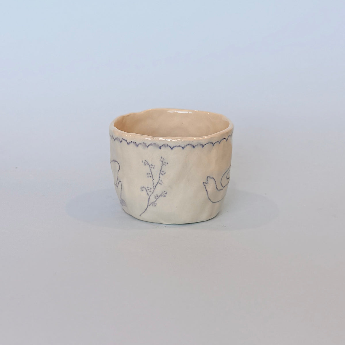 Romantic Swan Scribble Mug