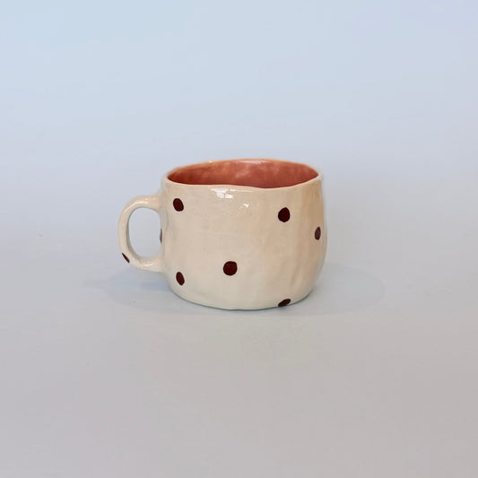Brown Spotty Mug