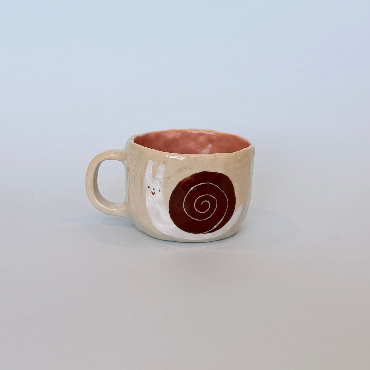 Blush Snail Mug